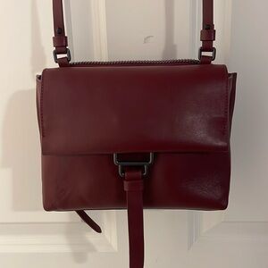 Aquatalia leather crossbody purse